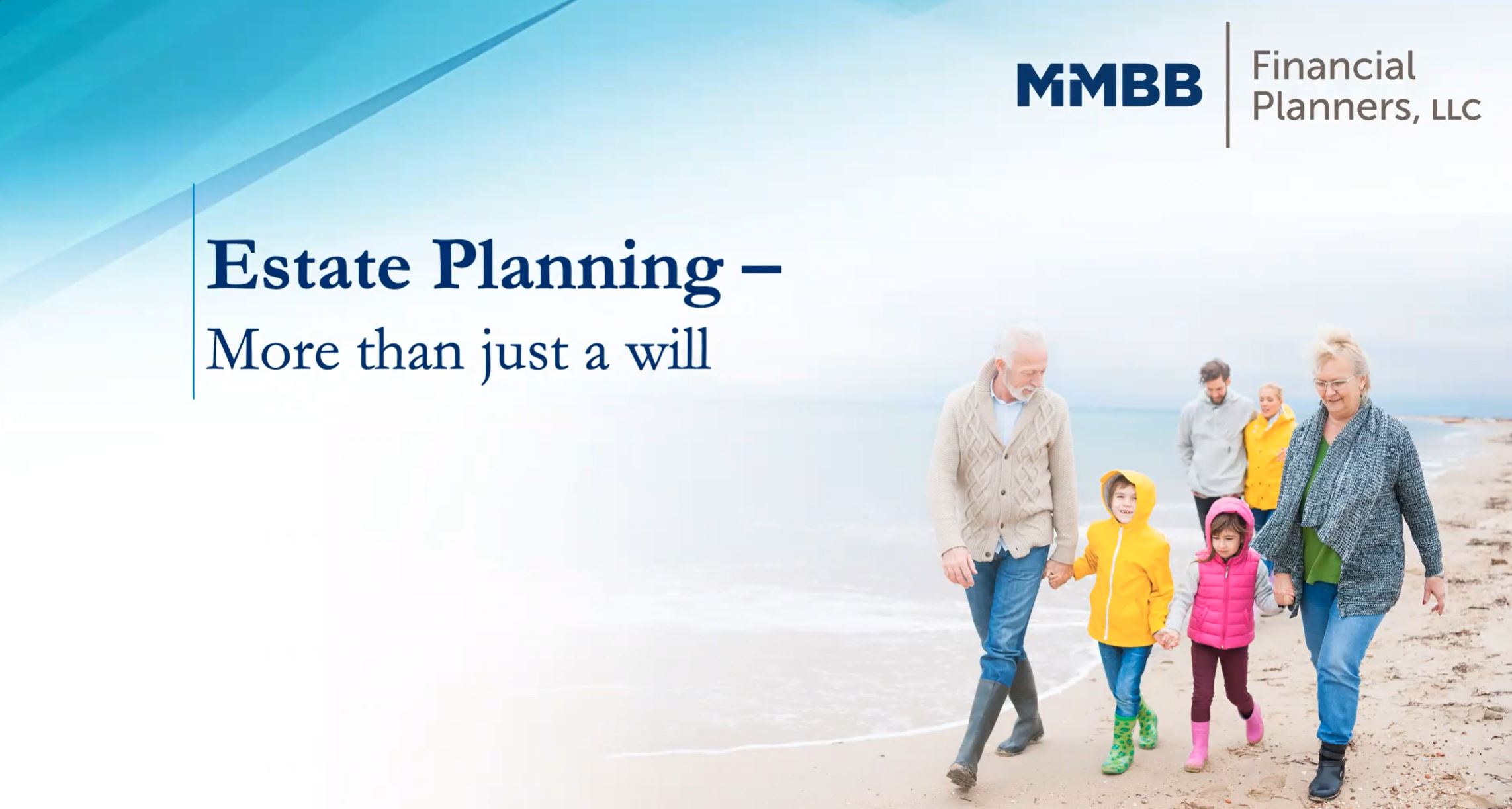 Estate Planning - More than just a will